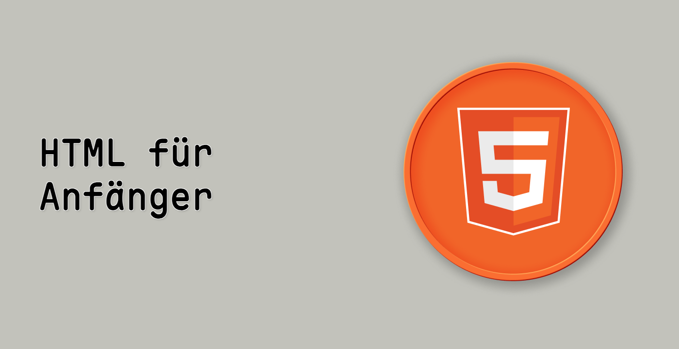HTML für Anfänger