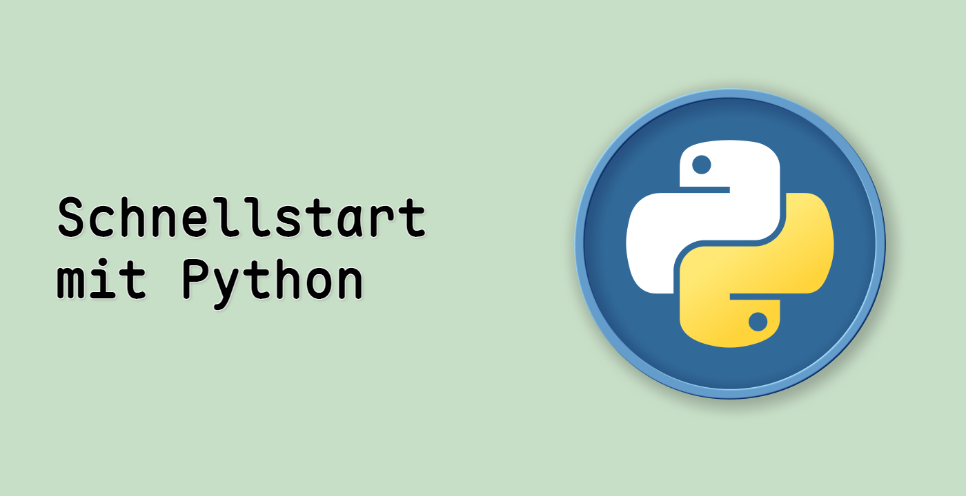 Schnellstart mit Python